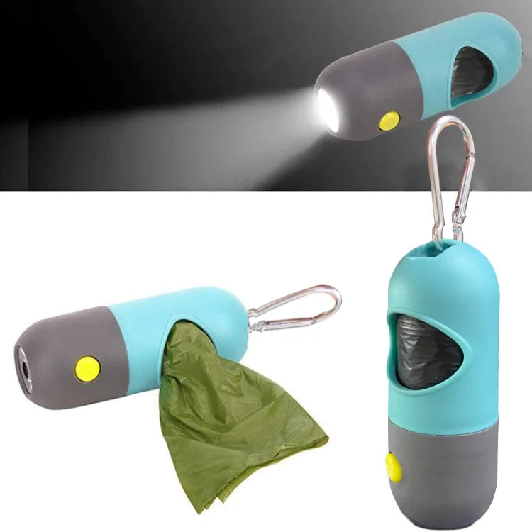 Infinite Node dog bags for poop and a dispenser with built-in